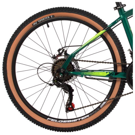 Bicycle 24 "Foxx Caiman, Green color, p. 14"-4