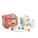 A mug for coloring with a Christmas tree for the New Year "Masha and the Bear", 300 ml, a set for creativity