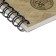Notepad for graphics A5, 20 sheets on the crest, cover coated cardboard, offset block 180 g/m²