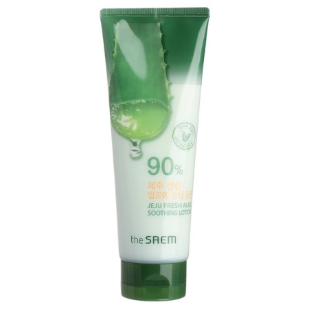 Body lotion with Aloe Jeju Fresh Aloe Soothing Lotion 90% 250ml