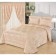 A set with the Castoria bedspread, size 240x260 cm, 50x70 cm - 2 pcs, pink color