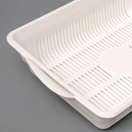 Deep toilet with a mesh of 36 x 25 x 9 cm, white-3