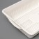 Deep toilet with a mesh of 36 x 25 x 9 cm, white