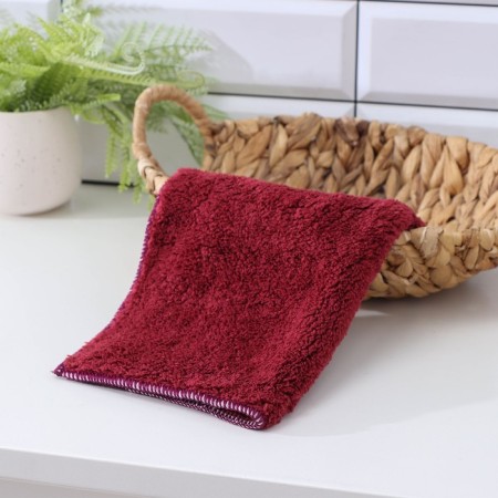 SALPHT universal shade, cleaning rag, 400 g, 1 pc, 30 × 30 cm, microfiber, overlock