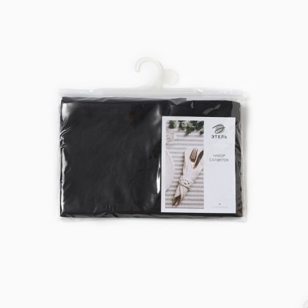 Set of Ethel Linen Collection Ethel 30x40 cm - 4 pcs, 100% flax 170 g/m2-6