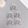Decor for creativity tree "Light. Flowers" 4,2x4.4x0.3 cm