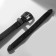 Choker "Temptation" strap, black color in black silver, 40 cm