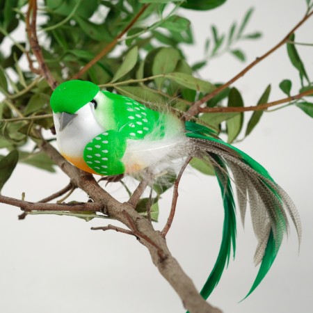 Decor on a bird wire, mix-2