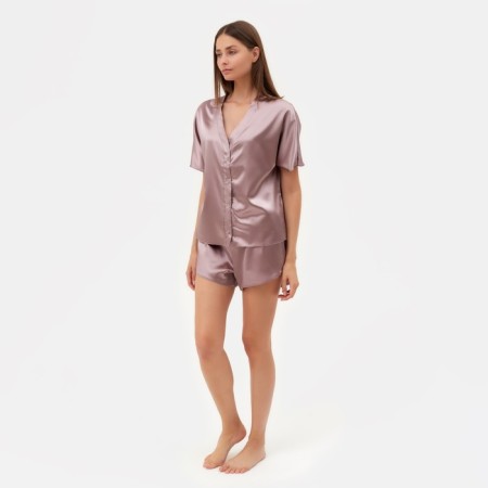 Pajamas (shirt, shorts) Women's Minaku: Light Touch Color Violet, Rr. 42-1