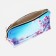 Lightning cosmetic bag, white/purple color