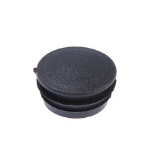 Pipe plug is round, d = 50, black