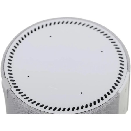 Smart column "New Yandex Mini Station", Voice Assistant Alice, 10W, with a clock, gray-8