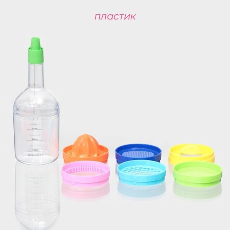 A bottle of oil "Miracle", 380 ml, 29 × 8.5 cm, color mix-1