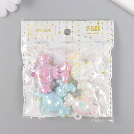 Decor for creativity Plastic "Girl with tails. Palacean" MIX 4.5 cm-3