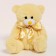 Soft toy "Tender Bear", bow, traces, color mix