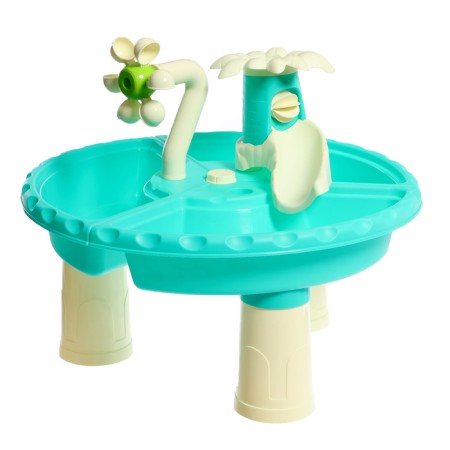 Set for playing in the sand "Plants", with a table, 6 items-5