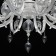 Valencia chandelier, size 90x150x90 cm, 320W 8xe14 IP 20