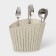 Tining devices "Knitting", color white rattan