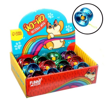Yo-yo "Kotik", Mix colors, in showbox-3