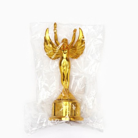 The reward figure "Nika", a stand plastic gold, 18 x 8 x 6.5 cm.-4