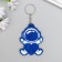 EVA keychain "Cosmonaut with heart" 4.7x6.5 cm
