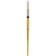 Synthetic brush, round, gamma "Gold Brush" No. 8, French mount, short handle