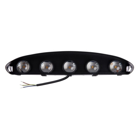 Front Farrier "Semesfers", FSD-099, 10 W, 3000K, 5 rays, IP65, 220 V, metal, black 10085-5