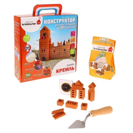 Ceramic designer "Kremlin", 136 parts