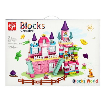 Designer "Wonderful Castle", 2 assembly options, 194 details-6