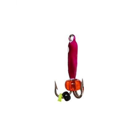 Mormyshka Chertic purple, white eye, weight 0.3 g-1