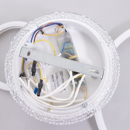 Cialogs from the remote control 1914/2 LED 68W Dimmer white 45x40x12 cm Bayerlux-8