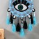 Dreams of dreams from the evil eye "Blue" 22x48 cm