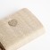 Children's wallet with lightning, beige color