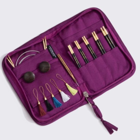 A set of shortened interchangeable knitting needles Heritage Lantern Moon - 10 cm, 350312