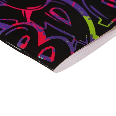 Sketchbook 165 x 165 mm, 40 sheets of Graffiti, cover Cover Cardboard, block 100 g/m²-2