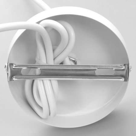 Bayerlux suspension lamp Bayerlux "cylinder" 1x40W E27 white 13x13x16-96 cm-8