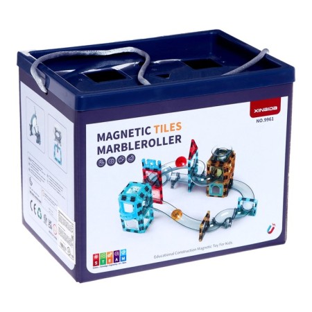 Designer magnetic marble "Magic Labyrinth", 48 details-2