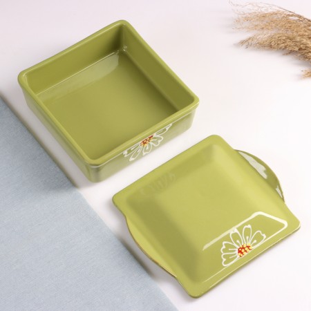 Set for a junction "Quadro" 3x0.9l, chamomile green-3