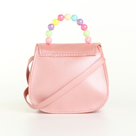 Baby bag on the valve, pink color-1