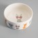 Ceramic bowl "important dog" 250ml, 11.5 x 5 cm, white