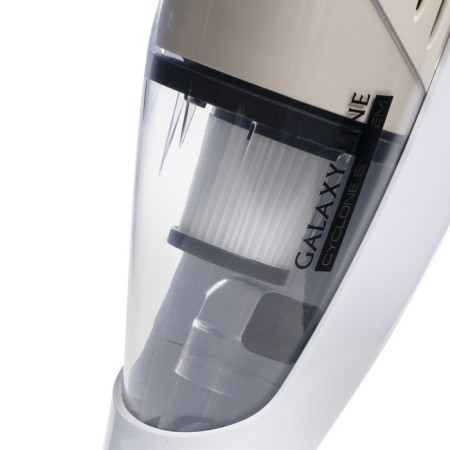Vacuum cleaner Galaxy Line GL 6225, vertical, 1000/150 W, 0.8 l, white-2