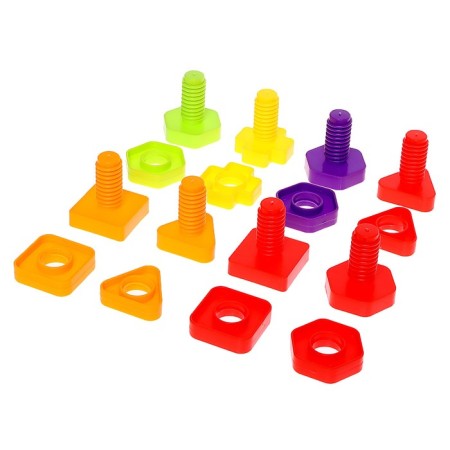 Designer "Bolts and nuts", 10 cards, transport-3