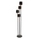 Floor lamp 4x40W E14, size 25x25x140 cm
