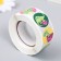 Stick Paper "Dinosaurus" d = 2.5 cm 500 pcs in a roll 3x6.5x6.5 cm
