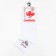 Women's socks "Lamur", white color, size 23-25