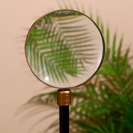 Lupa table 34 cm (lens 10 cm) metal-1