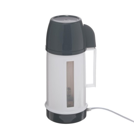 Airline car kettle, 24 V, white/gray, plastic