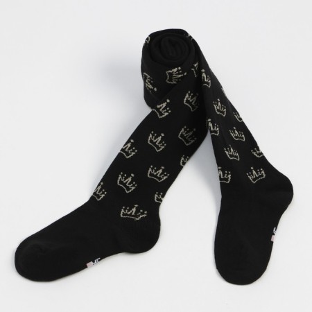 Pantyhose children, black color, height 116-122-1