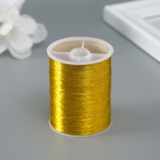 Lurex thread for creativity 100 m, gold