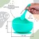 Feeding set: bib, plate 2pcs, glass, devices, crumb I, turquoise
